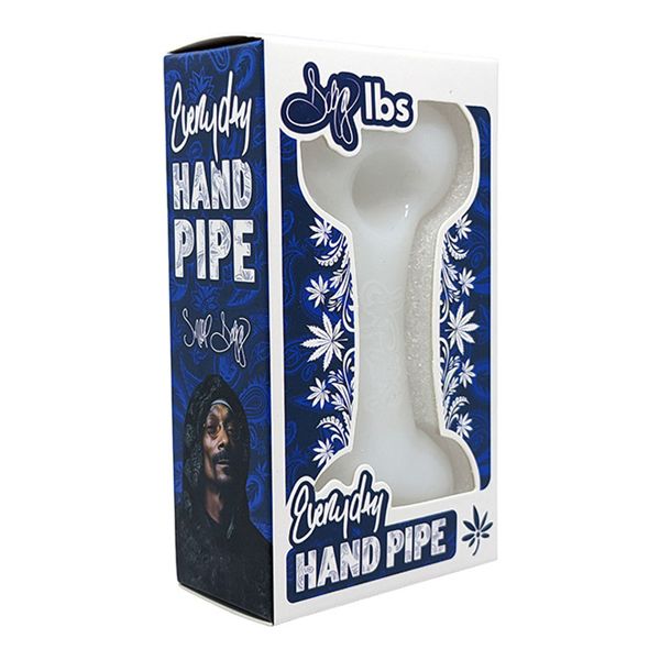 Dogg Lbs (Hand Pipe) 4" Everyday Dogg Bone white with packaging